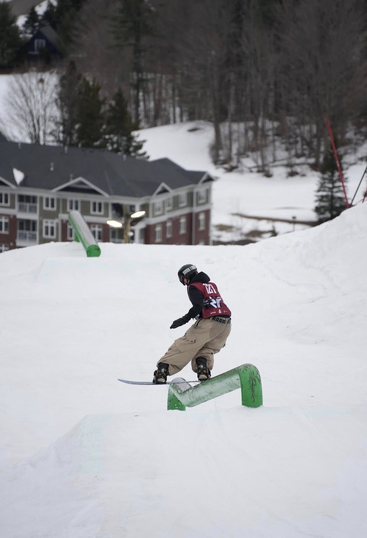 LuCrew freestyle snowboard training