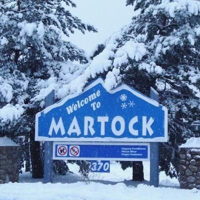 Welcome to Martock sign